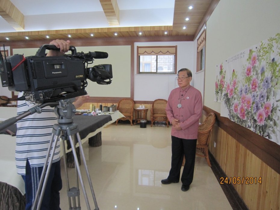 山東電視台專訪高瀅